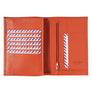 Albert Cuir Grainé Grand portefeuille Corail Bohème personnalisé