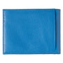 ARTHUR 2.0 Grained Leather Italian Wallet Sky Blue Personalized