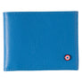 ARTHUR 2.0 Grained Leather Italian Wallet Sky Blue Personalized