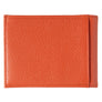 ARTHUR 2.0 Grained Leather Italian Wallet Coral Bohemian Personalized