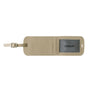 Jules Grained Leather Address Holder Meadow Green