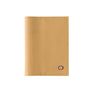 Louis Grained Leather Passport Holder Blue Sky