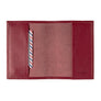 Louis Grained Leather Passport Holder Meadow Green