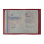 Louis Grained Leather Passport Holder Meadow Green