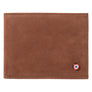 ARTHUR 2.0 Cuir Nubuck Portefeuille Italien Terre Brunie