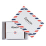 Arthur Fish Leather and Nubuck Leather Personalized Blue Moon Italian Wallet