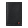 GUSTAVE Cuir nubuck 2 volets Noir c'est noir