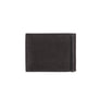 Hector Nubuck Leather Italian Wallet Money Clip Cloud Gray