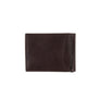 Hector Smooth Leather Italian Wallet Money Clip Burnished Earth