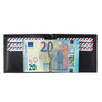 Hector Cuir Vintage Portefeuille Italien Pince à Billets Nuage Gris Personnalisé