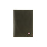 Louis Cuir Vintage Porte Passeport Bois Vert