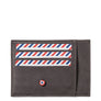 PAUL Cuir nubuck Porte-cartes Nuage Gris Personnalisé