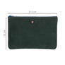 CAMILLE Upcycled cowhide leather Ruby Red