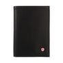 VICTOR Smooth leather Junior wallet Black it's personalized black
