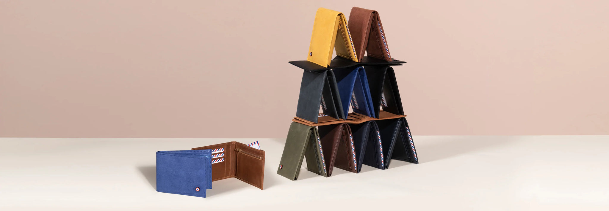 portefeuille homme made in france et eco-responsable
