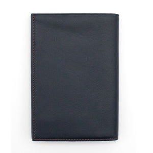 ALBERT - For the Élysée wallet Smooth leather Personalized blue moon