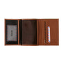 Albert Grained Leather Large Burnished Earth Wallet