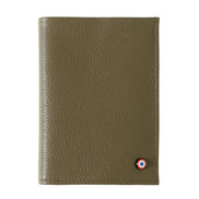 Albert Cuir Grainé Grand portefeuille Café Viennois