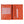Albert Cuir Grainé Grand portefeuille Corail Bohème