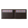 Anatole Cuir Grainé portefeuille RFID Terre Brunie