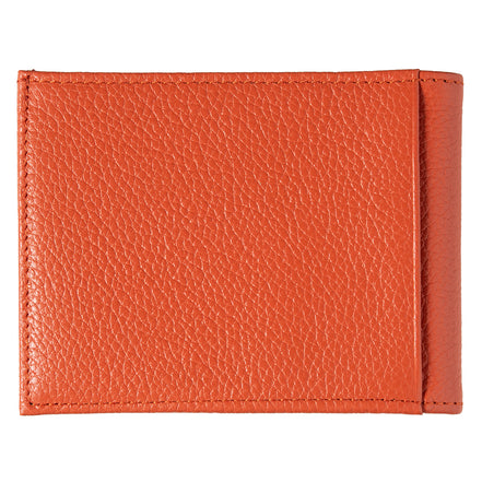 ARTHUR 2.0 Cuir Grainé Portefeuille Italien Corail Bohème Personnalisé