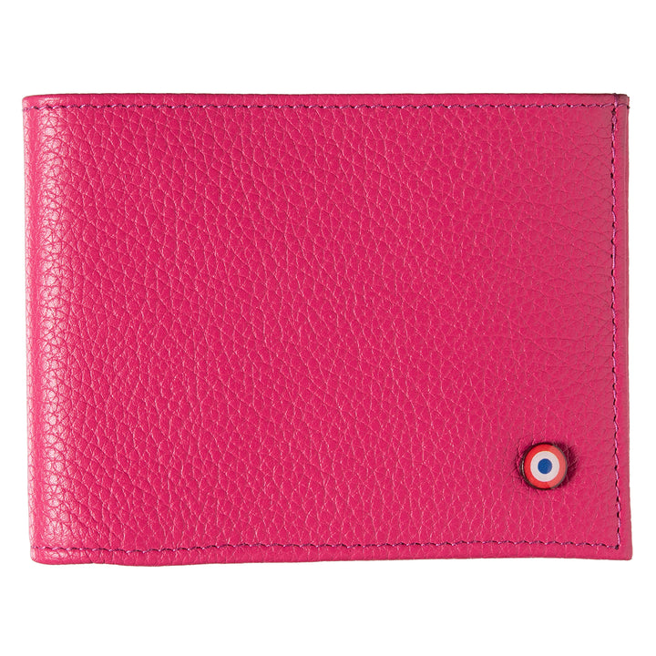 ARTHUR 2.0 Cuir grainé Portefeuille Italien Vie en Rose