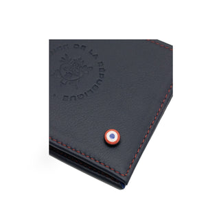 ARTHUR 2.0 - For the Élysée wallet Smooth leather Personalized blue moon