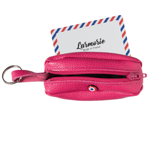 CHARLES Grained leather Vie en Rose