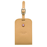 Jules Grained Leather Personalized Blue Sky Address Holder 