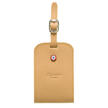 Jules Grained Leather Personalized Blue Sky Address Holder 
