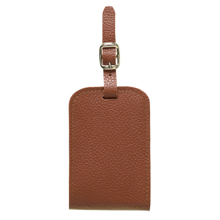 Jules Grained Leather Personalized Blue Sky Address Holder 