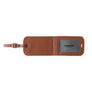 Jules Grained Leather Address Holder Meadow Green