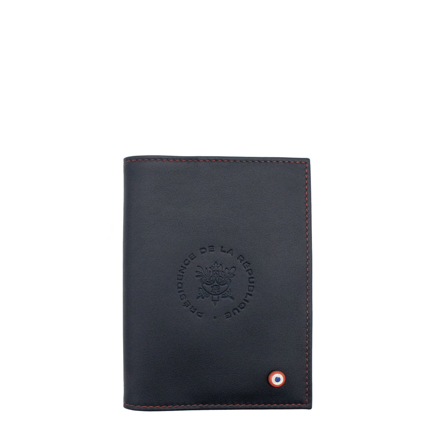 LOUIS - For the Élysée passport holder Smooth leather Blue Moon