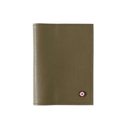 Louis Cuir Grainé Porte Passeport Café Viennois Personnalisé