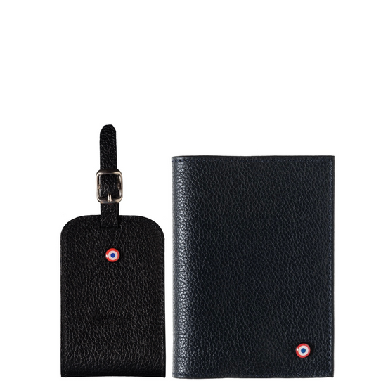 Personalized Black is Black travel kit