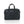 Antoine Grained Leather Briefcase Black is Black