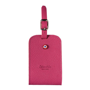 Jules Grained Leather Vie en Rose Address Holder