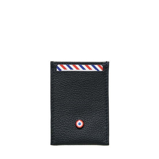 PAUL Grained leather Lune Bleue card holder