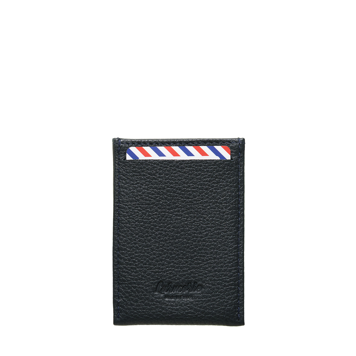 PAUL Grained leather Lune Bleue card holder