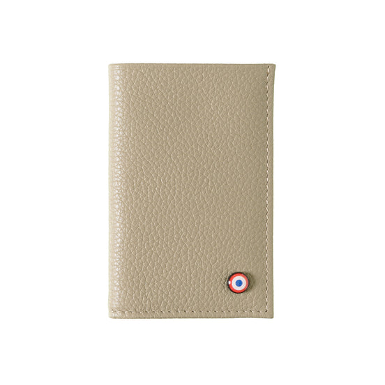 Albert Grained Leather Large Burnished Earth Wallet