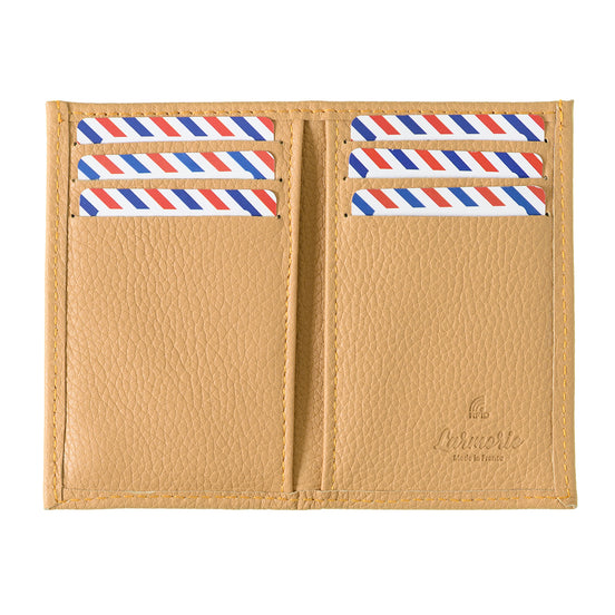 Albert Grained Leather Large Burnished Earth Wallet
