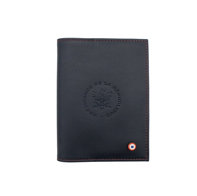 LOUIS - For the Élysée passport holder Smooth leather Blue Moon