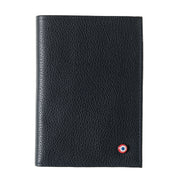 Albert Cuir Grainé Grand portefeuille Lune Bleue personnalisé