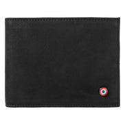 ARTHUR 2.0 Cuir Nubuck Portefeuille Italien Noir c'est noir Personnalisé