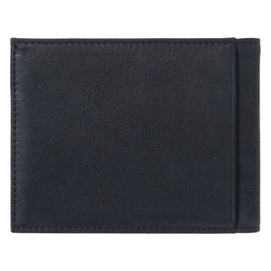 ARTHUR 2.0 Nubuck Leather Italian Blue Moon Wallet Personalized