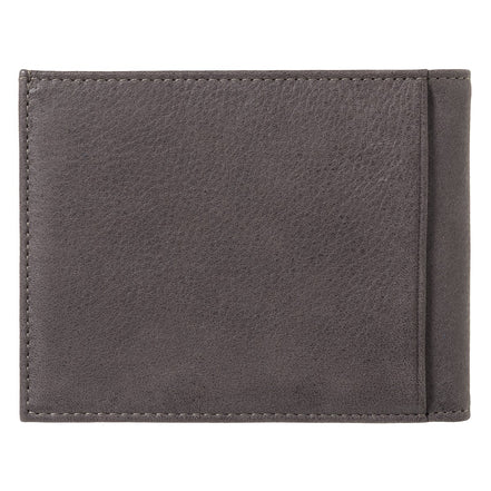 Arthur 2.0 Nubuck Leather Italian Wallet Cloud Gray