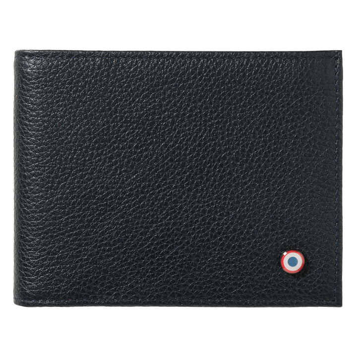 ARTHUR 2.0 Grained Leather Blue Moon Italian Wallet