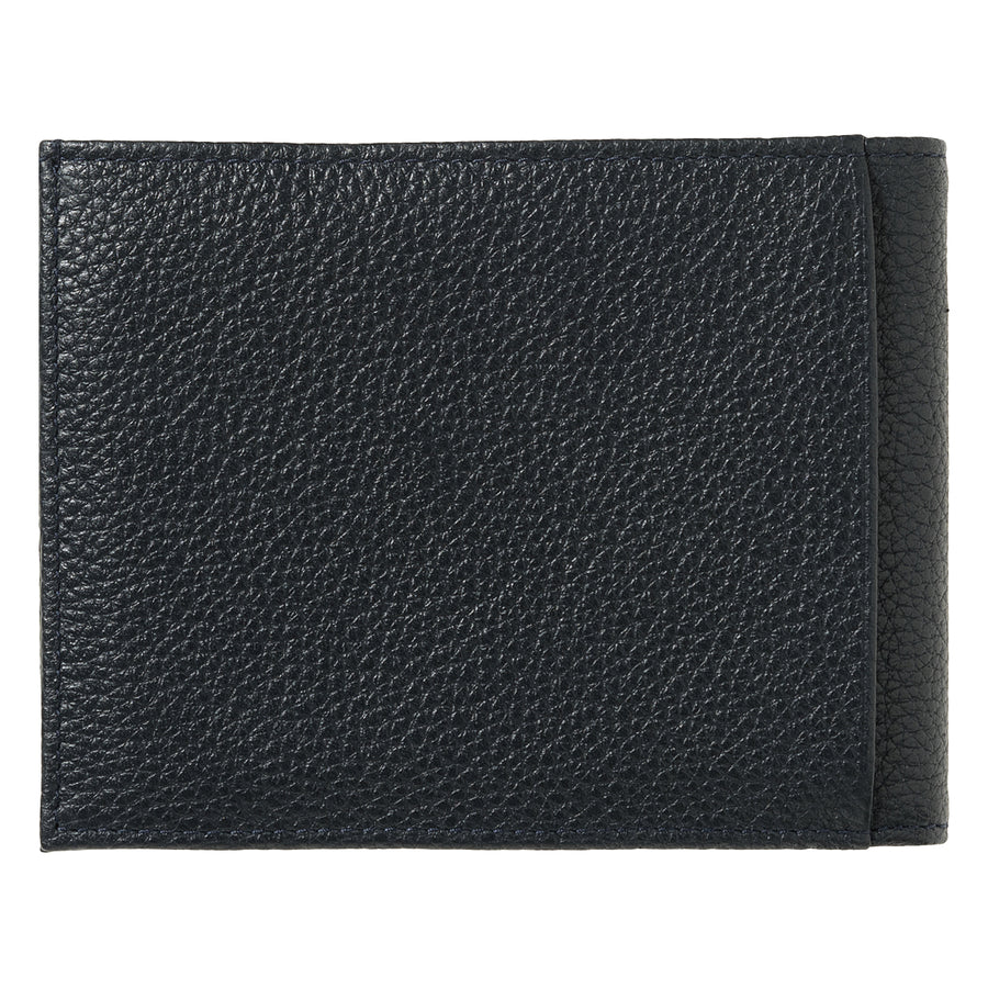 ARTHUR 2.0 Grained Leather Blue Moon Italian Wallet