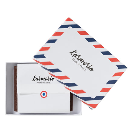 ARTHUR 2.0 Nubuck Leather Italian Wallet Burnished Earth