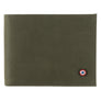 ARTHUR 2.0 Cuir vintage Portefeuille Italien Bois Vert
